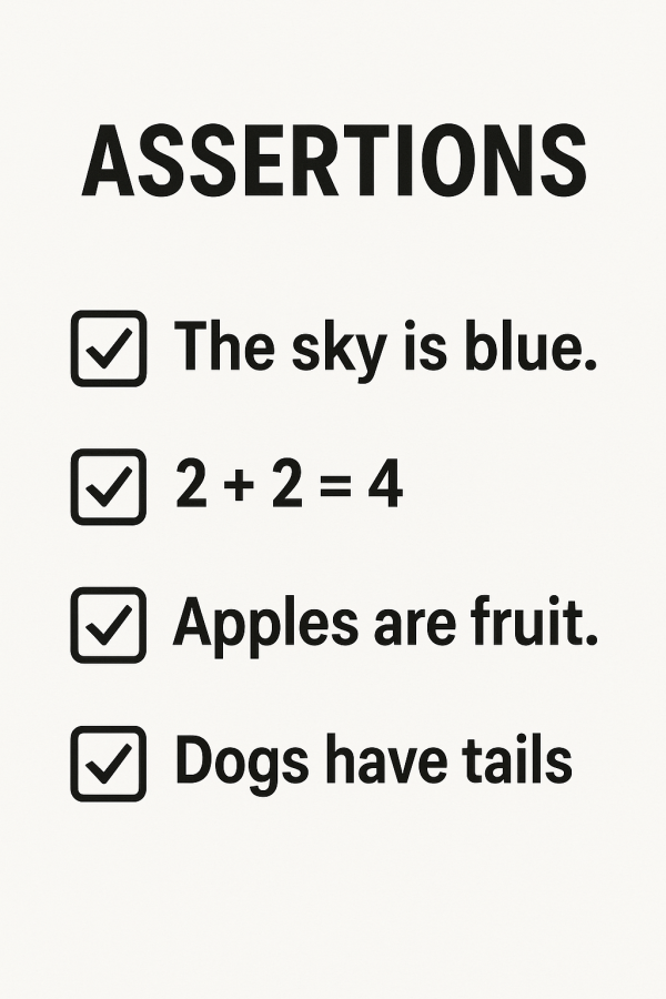 statistical assertions_simple, printable art, 300 DPI