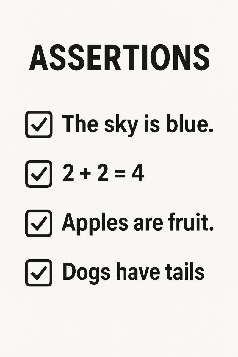 statistical assertions_simple, printable art, 300 DPI