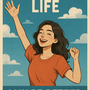 enjoy life better_simple, printable art, 300 DPI