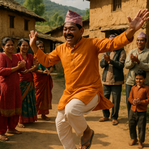 velu baje dancing_simple, printable art, 300 DPI