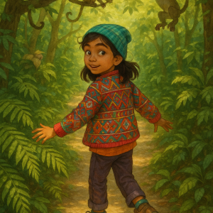 20250618_1604_curious jungle stroll_simple, printable art, 300 DPI