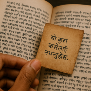 पुरानो नोट_simple, printable art, 300 DPI