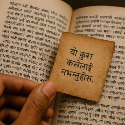 पुरानो नोट_simple, printable art, 300 DPI