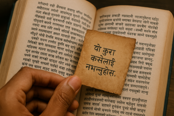 पुरानो नोट_simple, printable art, 300 DPI