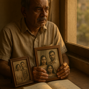 0108_solemn father's reflection_simple, printable art, 300 DPI