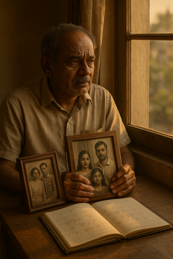 0108_solemn father's reflection_simple, printable art, 300 DPI