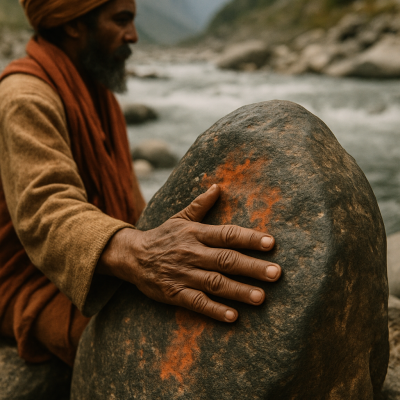 Pilgrim's Sacred Touch_