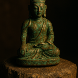 patina bronze deity_simple, printable art, 300 DPI