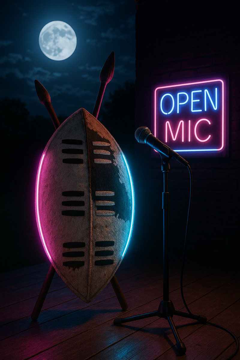 Neon Zulu Shield_