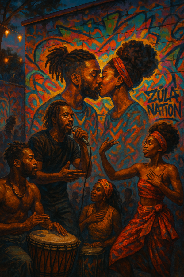 graffiti lovers' kiss_simple, printable art, 300 DPI
