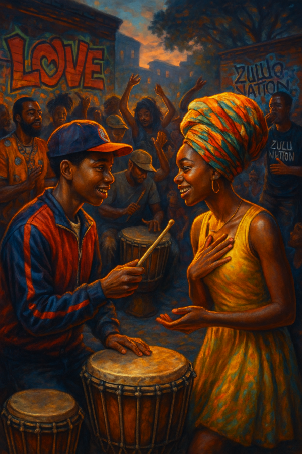 afrocentric festival love_simple, printable art, 300 DPI