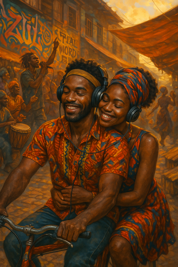 afrocentric festival vibes_simple, printable art, 300 DPI