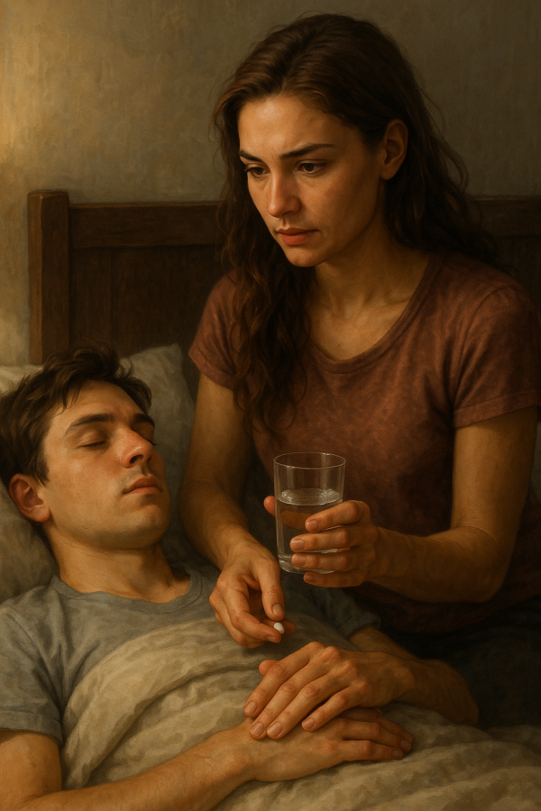 caregiver role reversal_simple, printable art, 300 DPI