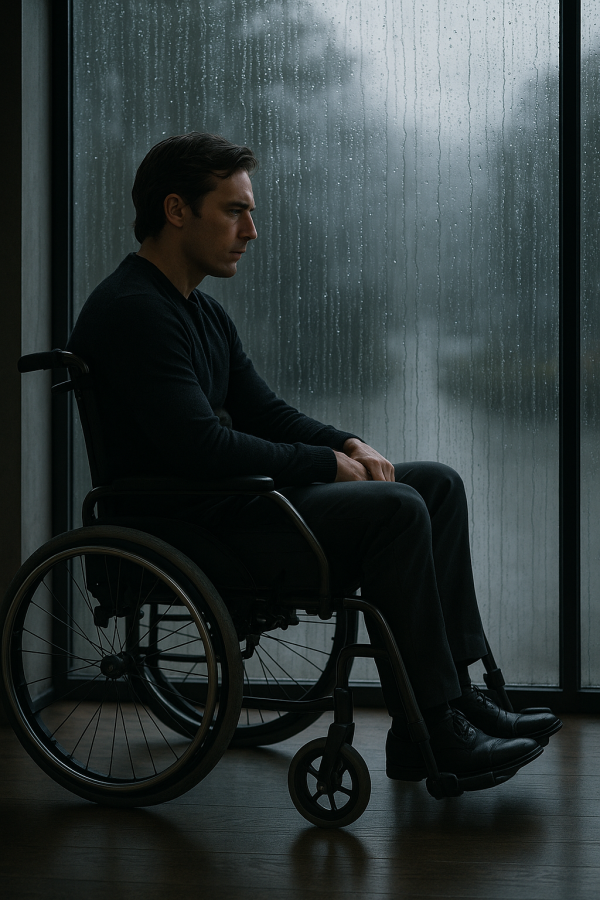 1829_rainy contemplation_simple, printable art, 300 DPI
