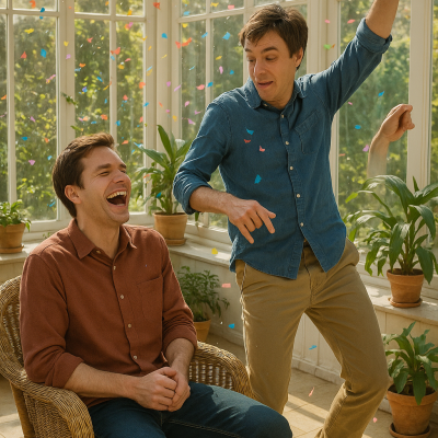 Joyful Conservatory Laughter_