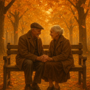 eternal autumn love_simple, printable art, 300 DPI
