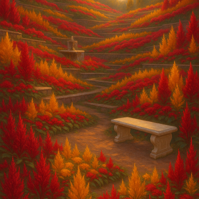 1858_Celosia Garden Serenity_