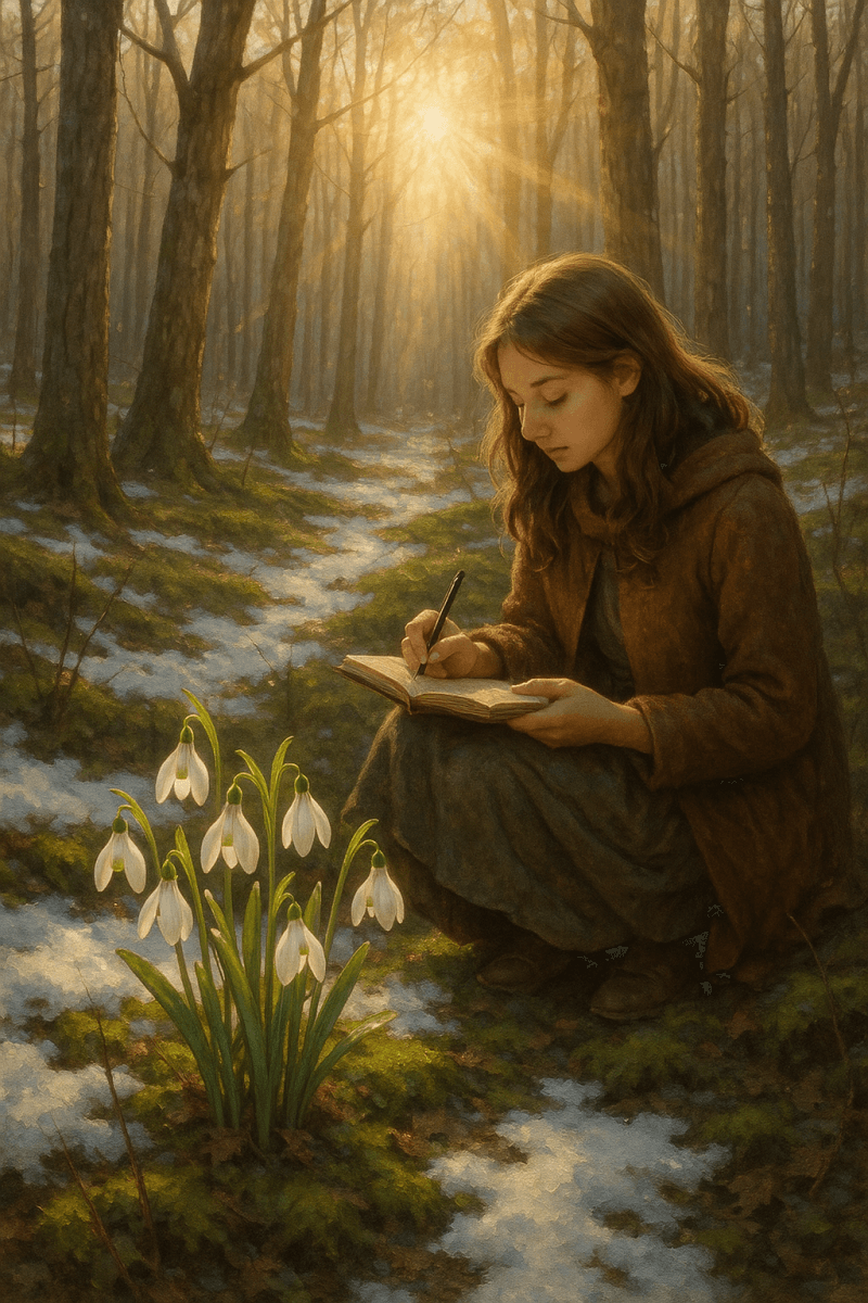 1858_Snowdrops and Sunbeams_