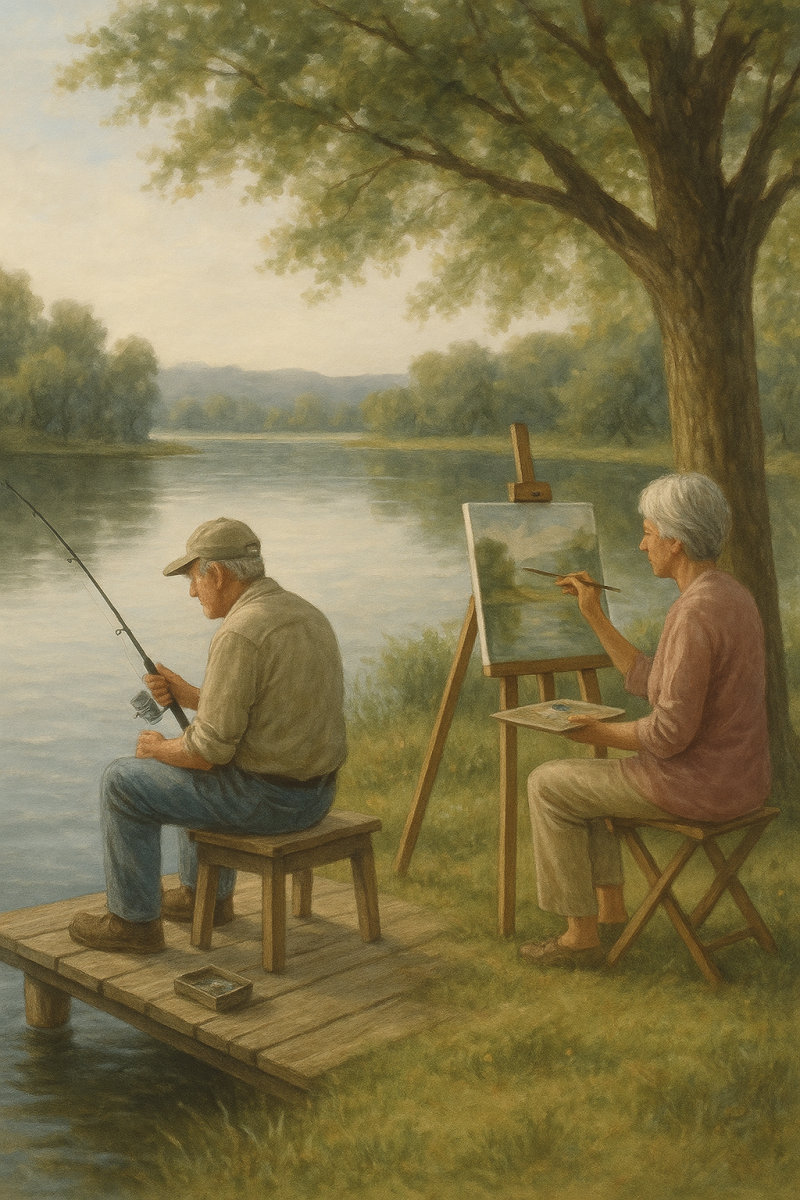 Tranquil Retirement Moments