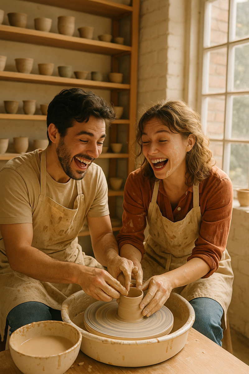 Playful Pottery Session