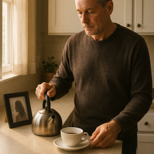 20250627_2259_solitary morning rituals, printable art, 300 DPI