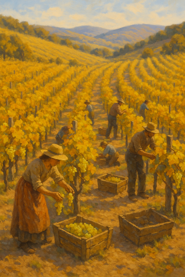20250627_2342_harvest at vineyard, printable art, 300 DPI