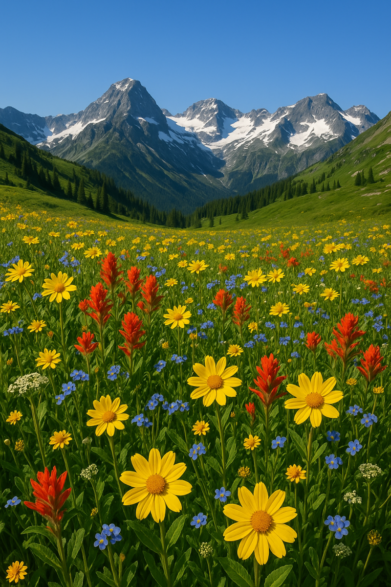 Alpine Flower Meadow