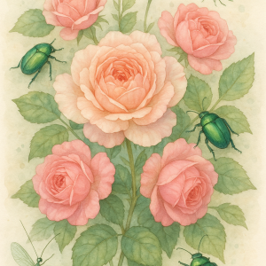 20250627_2358_watercolor garden roses, printable art, 300 DPI