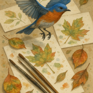 20250628_0012_bluebird in artistic flight_s, printable art, 300 DPI
