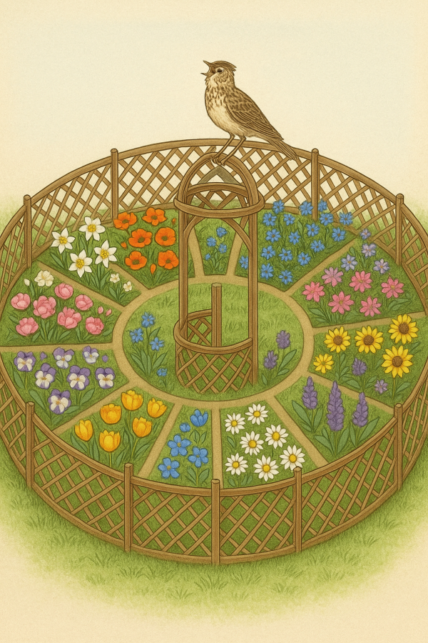20250628_0019_trellis garden symphony, printable art, 300 DPI