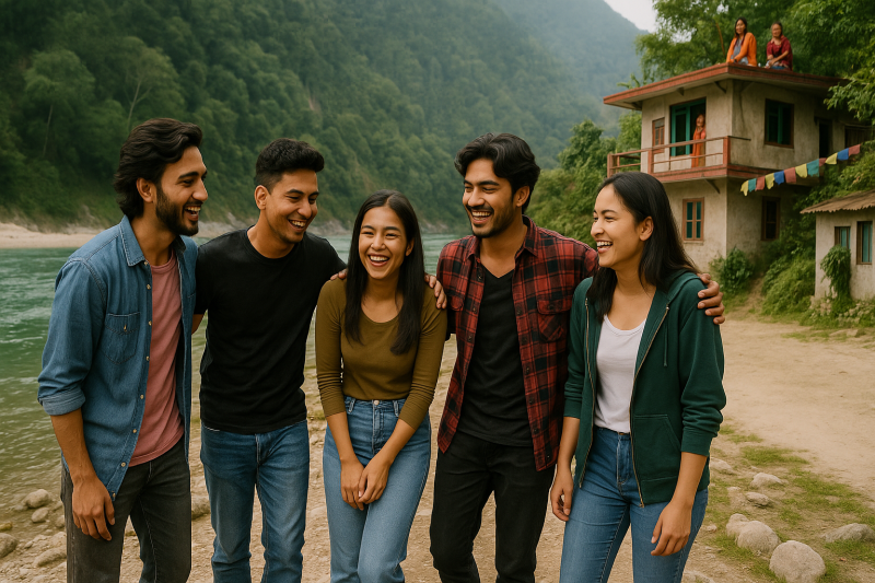 Laughter by the Riverbank