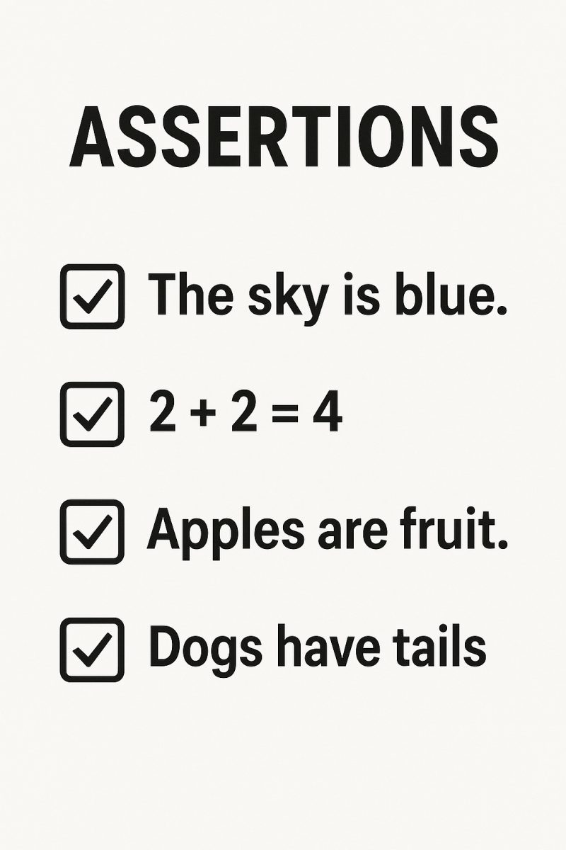 Statistical Assertions fine art poster for office walls