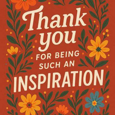 Inspiring Thank You highโresolution printable wall decor