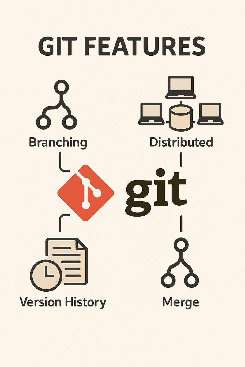 Git Functionalities fine art poster for office walls