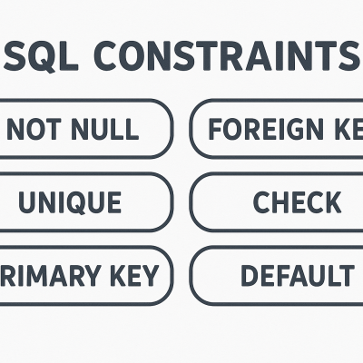 Sql Constraints Overview fine art poster for office walls