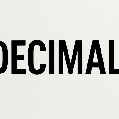 Number Display fine art poster for office walls