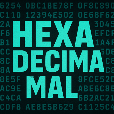 Cรณdigo Hexadecimal wall art print for home decor