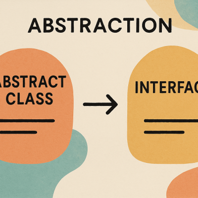 Abstract Class Vs Interface high‑resolution printable wall decor