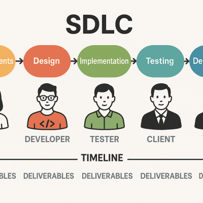 Sdlc Stakeholders Overview canvas wall art for living room