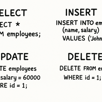 Sql Basics Whiteboard digital artwork for bedroom or office
