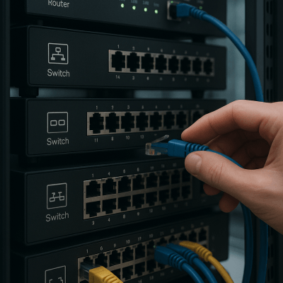 Modern Server Room contemporary art piece for any space