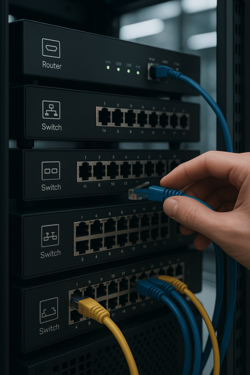 Modern Server Room
