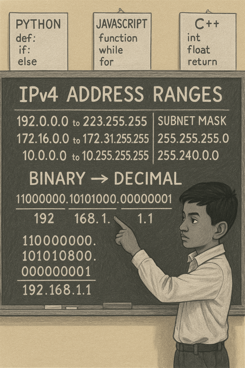Network Learning Chalkboard