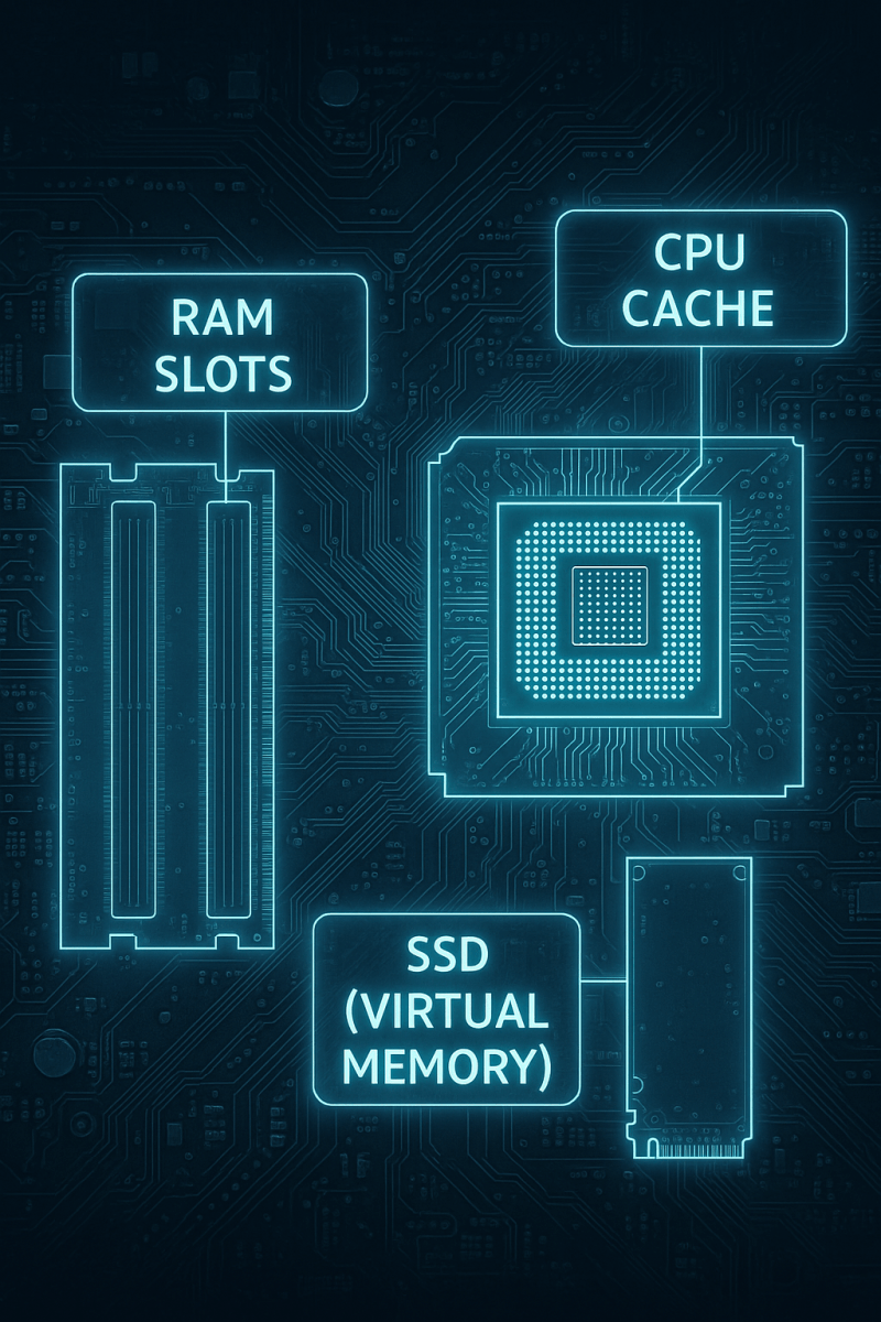 Motherboard Component Schematic