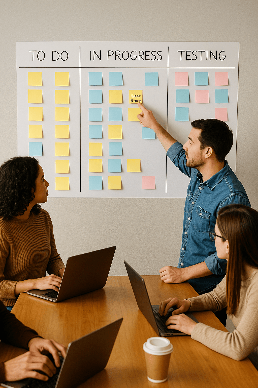 Agile Sprint Planning wall art print for home decor