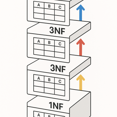 Colorcoded Database Model highโresolution printable wall decor