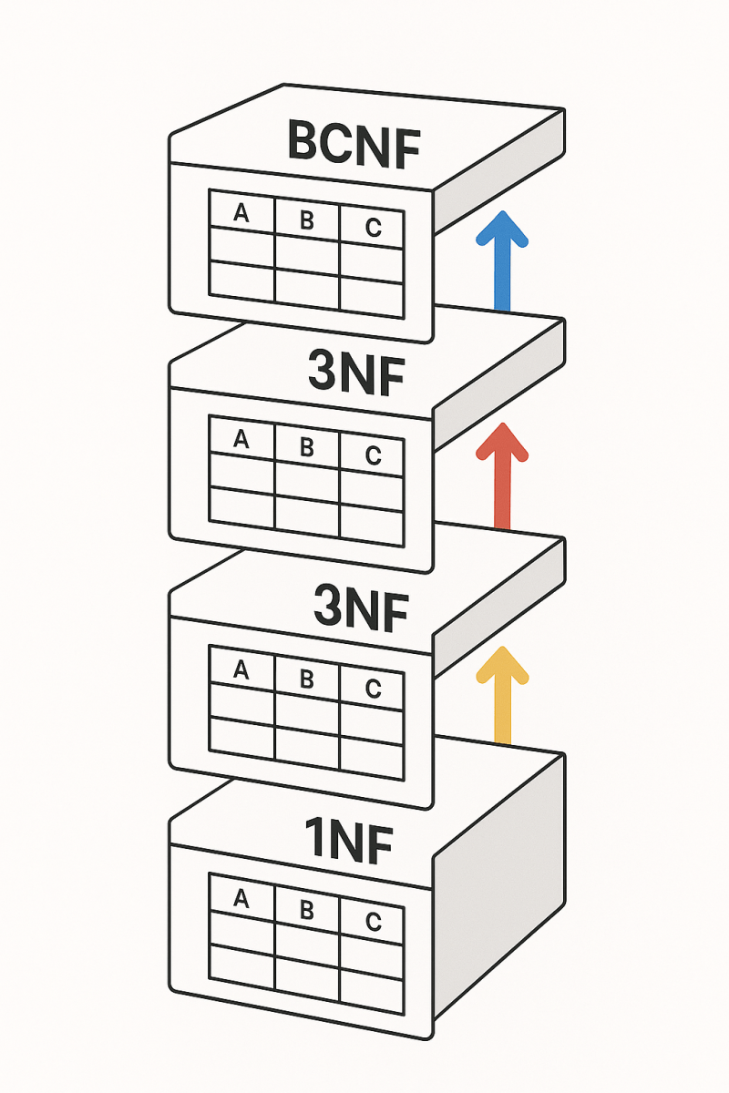 Color Coded Database Model