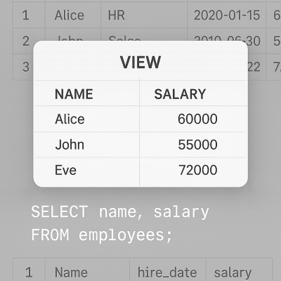 Sql Overlay Visualization modern art print for studio or study