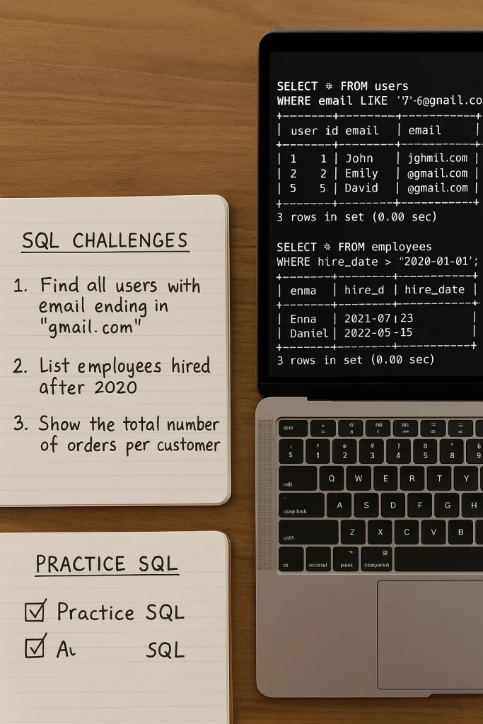 Sql Practice Setup high‑resolution printable wall decor