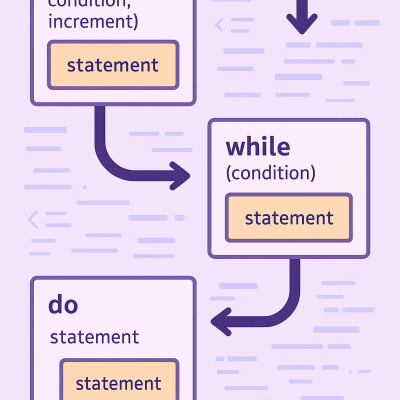 Loop Structures Diagram digital artwork for bedroom or office